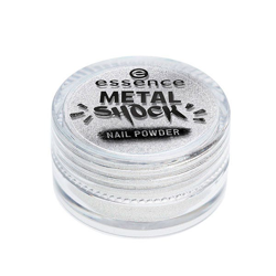 Pigmento De Uñas Metal Shock 01 Mirror, Mirror On The Nail #C9c8cb características