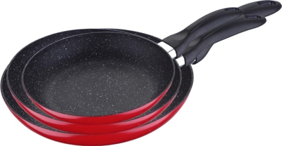 Set 3 Sartenes al Prens Marb ind Red&marble san Ignacio