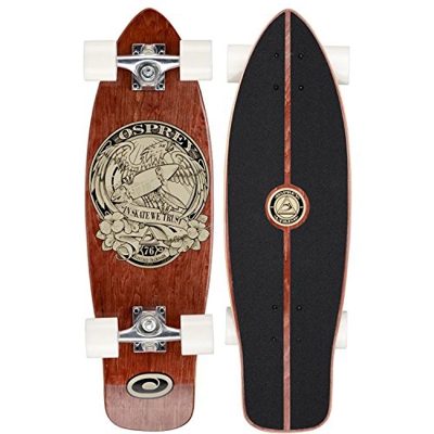 Osprey 'In Skate We Trust' Single Kick Mini Cruiser