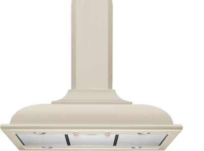 Smeg - Campana Isla KCI19POE Acabado Latón Envejecido Crema