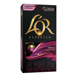L'OR ESPRESSO - Estuche 10 Cápsulas Origins Collection Café Karnataka India Compatibles Con Máquinas Nespresso precio