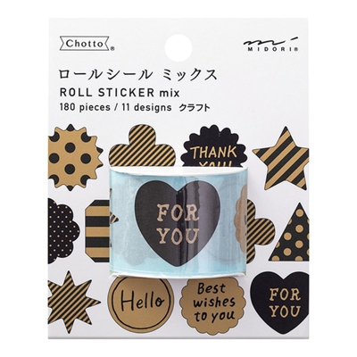 Traveler's Company - Midori Rollsticker Craft