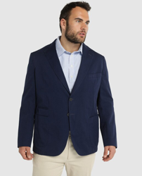 Emidio Tucci - Chaqueta De Traje De Hombre Classic Lisa Azul Tallas Grandes,  precio y características - Shoptize