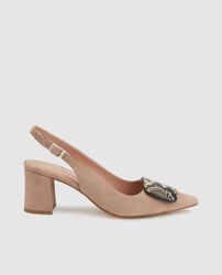Gloria Ortiz - Zapatos De Salón De Mujer Destalonados En Color Topo a un  precio más barato - Shoptize