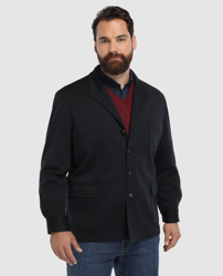 Emidio Tucci - Chaqueta Teba De Hombre Classic Lisa Azul Tallas Grandes características