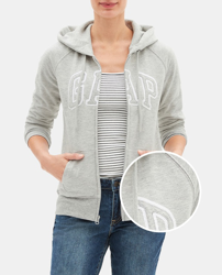 GAP - Sudadera Con Cremallera De Mujer En Color Gris, precio y  características - Shoptize