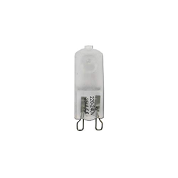 Lampara halógena G-9  75w mate 220/240v EDM características