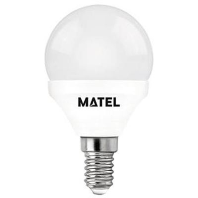 Bombilla LED 5w. esferica E14 fria 21799