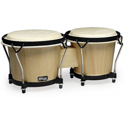 Stagg 6" & 7" Traditional wooden bongo set BW-70-N precio
