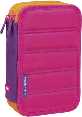 MILAN Colours Plumier Doble rosa