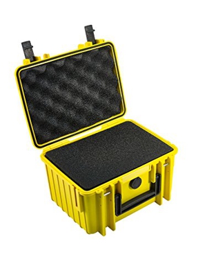 B&W Outdoor Case Typ 2000 con espuma (amarillo)