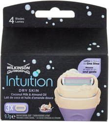 Wilkinson Intuition Dry Skin Razor Blades características