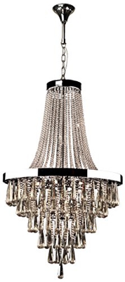 Espléndida lámpara de araña Palace de cristal