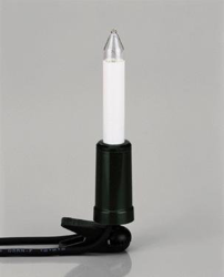 Cadena luminosa: tiras de velas vástago, 20 luces características