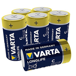 4114 Single-use battery C Alcalino, Batería características