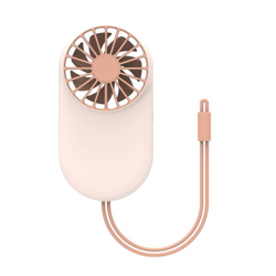 Qushini - Mini Ventilador Portátil Con Batería Recargable Rosa precio