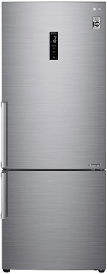LG - Frigorífico Combi GBB567PZCZB Total No Frost Inox