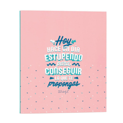 Mr. Wonderful - Carpeta Archivadora : Hoy Hace Un Día Estupendo características