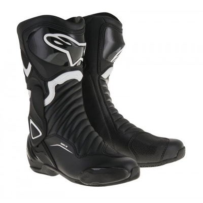 Alpinestars SMX-6 V2 Botas de moto Negro Blanco 44
