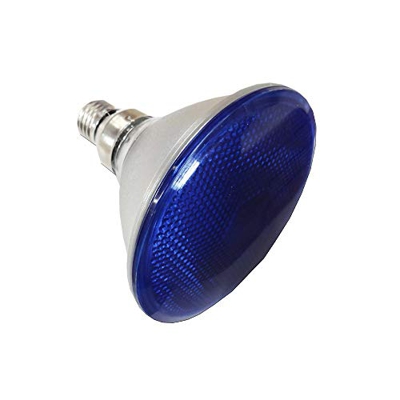 BOMBILLA PAR-38 80W E27 AZUL (EXTERIOR) EDM