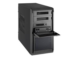 LT-01B-350GPB carcasa de ordenador Mini-Tower Negro 250 W, Cajas de torre