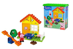 Big PlayBIG Bloxx Peppa Pig Garden House características