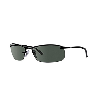 Ray-Ban Top Bar RB3183 006/71 (matte black/grey green)