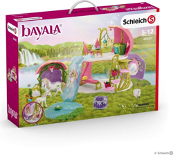 Schleich Glittering flower house with Unicorns, Lake and Stable características