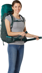Deuter Aircontact Lite 35+10 SL alpinegreen/forest (2018) en oferta