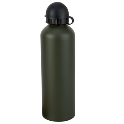 Botella aluminio verde oliva 0,75 litros características
