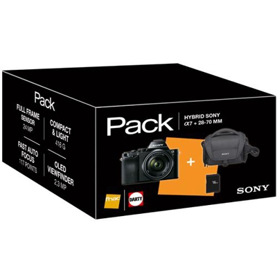 Cámara EVIL Sony ILCE-Alpha7 + 28 - 70 mm Pack