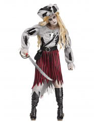 Disfraz pirata fantasma Halloween mujer, precio y características - Shoptize