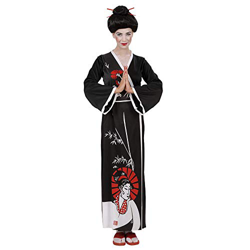 Disfraz de geisha en quimono para mujer en oferta