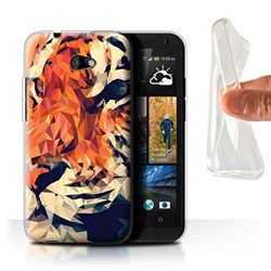 Stuff4® HTC-GC/Geometric Animal Wildlife Collection - Funda para móvil Tigergesicht HTC Desire 601 LTE características