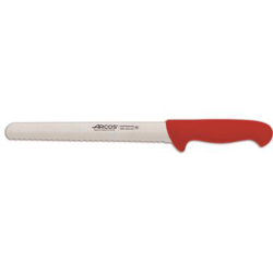 Cuchillo de pastelero Arcos Colour - Prof  295022  de acero inoxidable y mango ergonómico - Rojo en oferta