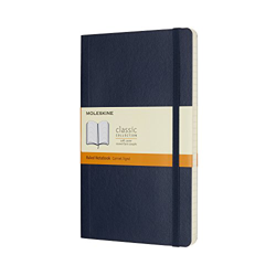 Moleskine Notebook Large Softcover Lined Saphire características