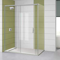 Ibermampara - Mampara De Ducha Sintra 2PL Cromo De (141 a 160) x 80 cm características