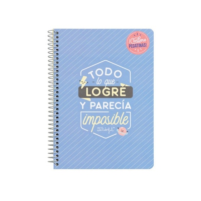 Mr. Wonderful - Libreta Pequeña : Todo Lo Que Logré