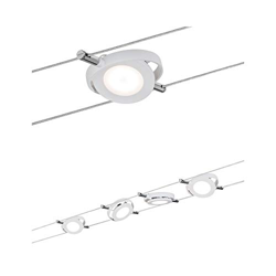 Paulmann Set Kit completo de sistema de cables roundmac LED Integriert, 16 W, B en oferta