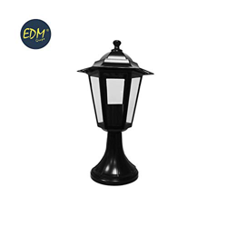 Farol aluminio sobremuro negro 38x19,2 cm EDM modelo zurich precio