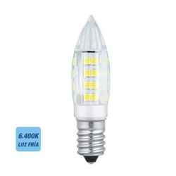 Bombilla LED mini vela E14 3w 280lm 6.400k EDM en oferta