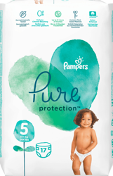 Pampers Pure Protection Size 5 11+ kg 17 pcs. precio