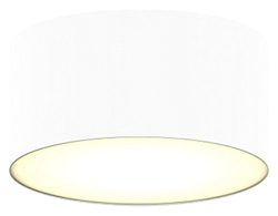 Lámpara de techo Ceiling Dream, tela blanca 20 cm en oferta