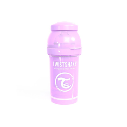 Twistshake - Biberón Anticólico Tetina Silicona (180 Ml.) Morado Pastel precio