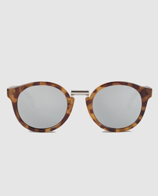 Mr. Boho - Gafas De Sol Unisex Fitzroy Con Estampado Animal Print Y Lentes A Contraste
