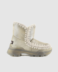 Mou - Botas De Mujer En Color Gris Con Detalle Cosido características