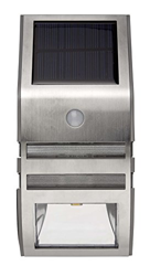Lámpara solar LED pared Wally, detector movimiento precio