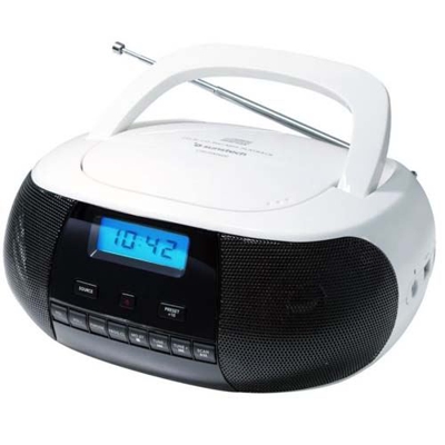 Radio-CD Sunstech CRUSM400 Blanco