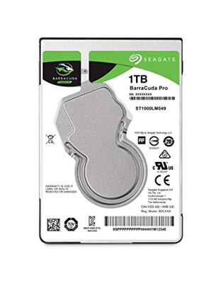 Seagate Barracuda Pro - Disco Duro Interno de 1 TB, Color Plata