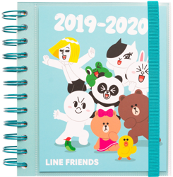 Erik Agenda escolar Line Friends DP (2019-2020) precio